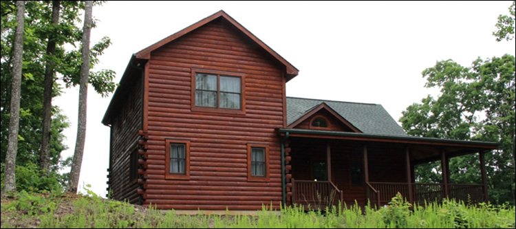 Professional Log Home Borate Application  Danville, Ohio
